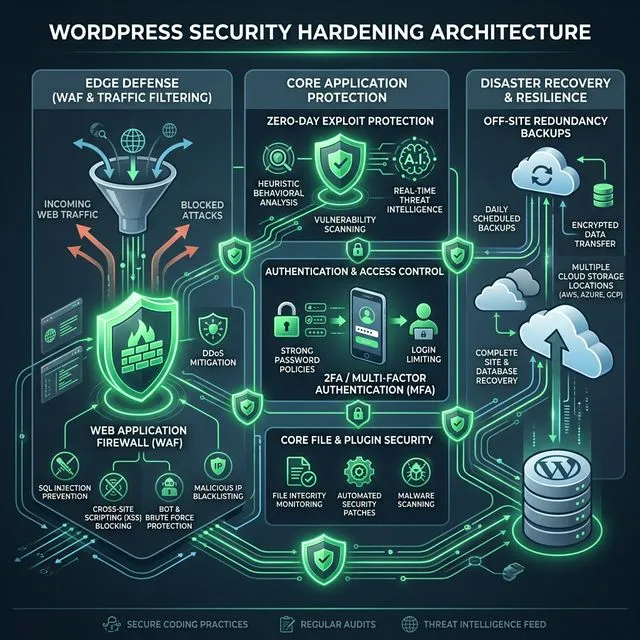 Enterprise WordPress Security Hardening